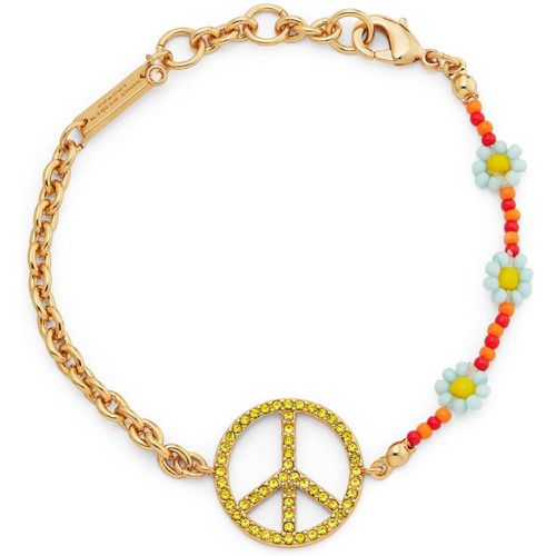 Bracelet à maillons Peace avec perles - Kurt Geiger - Modalova