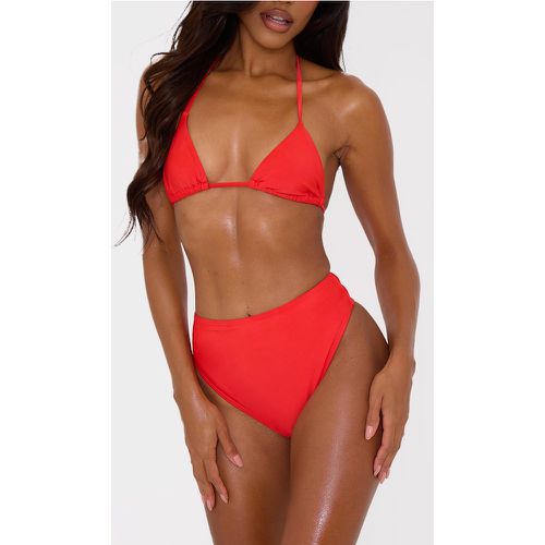 Bas de maillot de bain Mix & Match échancré taille haute - PrettyLittleThing - Modalova