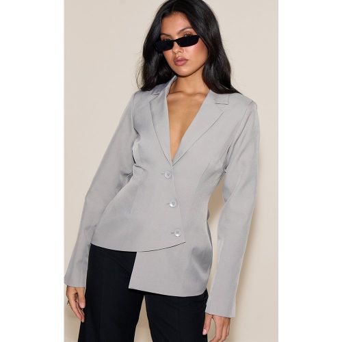 Blazer à boutons asymétriques - PrettyLittleThing - Modalova