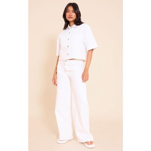 Jean droit à taille mi-haute - PrettyLittleThing - Modalova