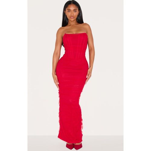 Shape Robe bustier longue en mesh à corset - PrettyLittleThing - Modalova