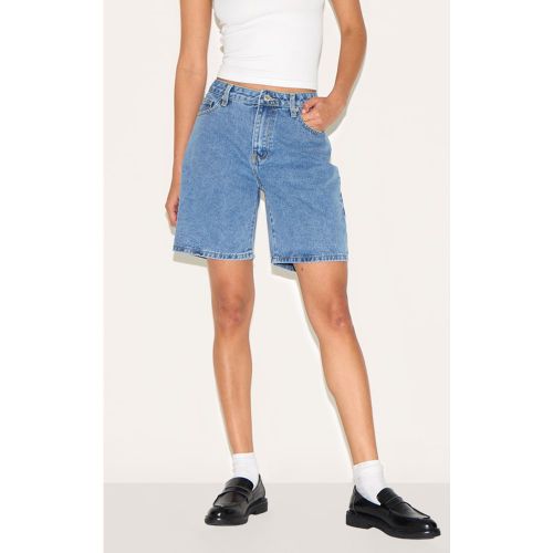 Jort en jean à taille basse - PrettyLittleThing - Modalova