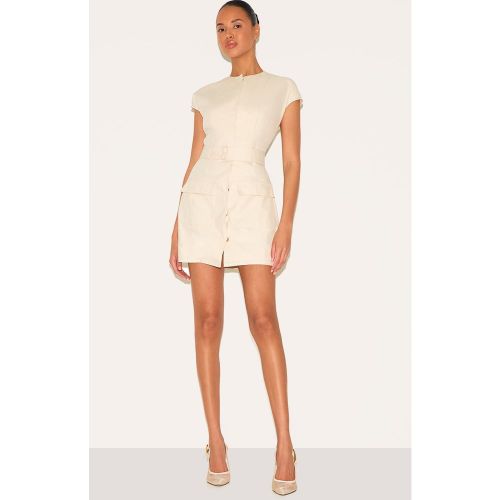 Mini robe utilitaire tissée à poches - PrettyLittleThing - Modalova