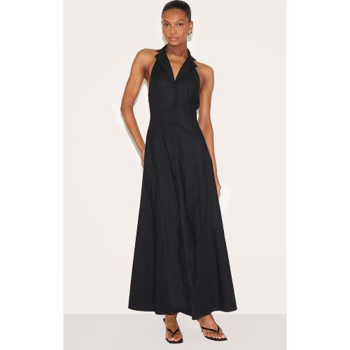 Robe longue à col replié et boutons - PrettyLittleThing - Modalova