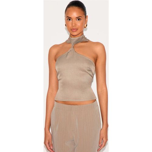 Top long à détail au cou et dos nu - PrettyLittleThing - Modalova