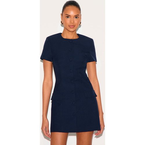 Mini robe de tailleur tissée à manches courtes - PrettyLittleThing - Modalova