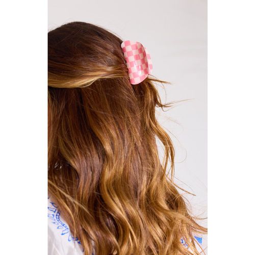 Pinces à cheveux imprimé vichy - PrettyLittleThing - Modalova