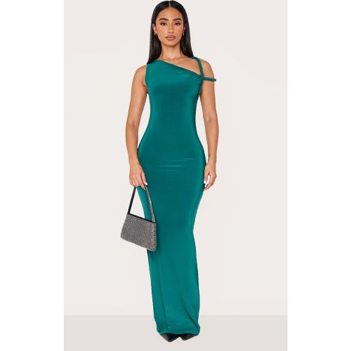 Petite Robe longue moulante à épaule torsadée - PrettyLittleThing - Modalova