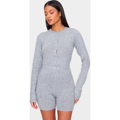 Tall Body en maille tricot douce à boutons | Taille Large - PrettyLittleThing - Modalova