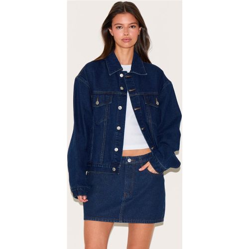 Veste oversize classique en jean - PrettyLittleThing - Modalova
