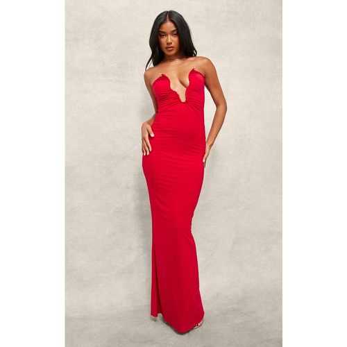 Robe longue bustier douce à empiècement et décolleté - PrettyLittleThing - Modalova