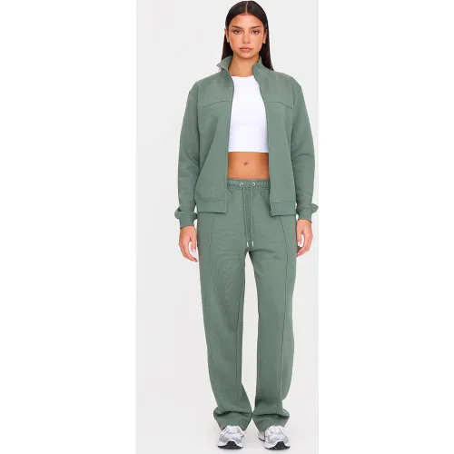 Jogging large à coutures surjetées - PrettyLittleThing - Modalova