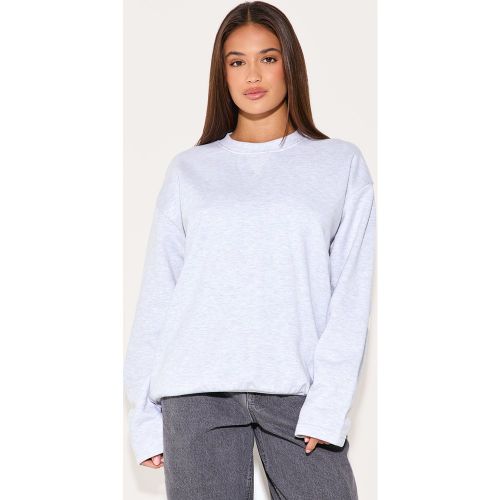 Sweat oversize deluxe à col ras - PrettyLittleThing - Modalova