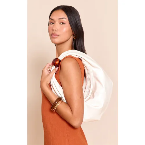 Sac à main en PU à perle sur la anse - PrettyLittleThing - Modalova