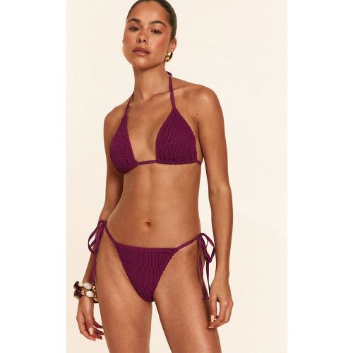Haut de maillot de bain triangle crêpé - PrettyLittleThing - Modalova