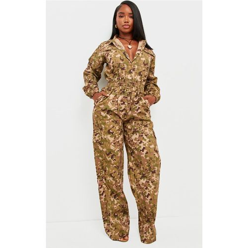 Shape Combinaison imprimé camouflage à taille élastique - PrettyLittleThing - Modalova