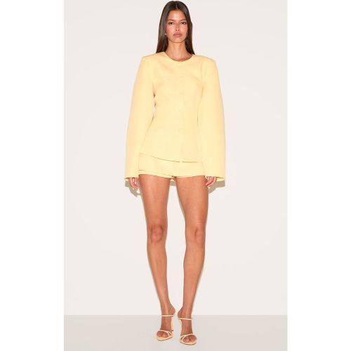 Jupe-short de tailleur tissée - PrettyLittleThing - Modalova