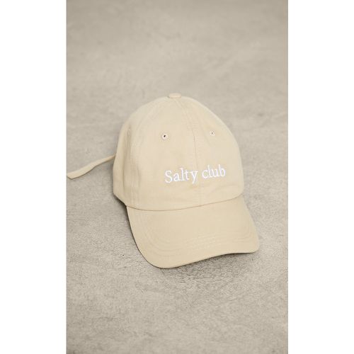 Casquette à slogan Salty Club - PrettyLittleThing - Modalova