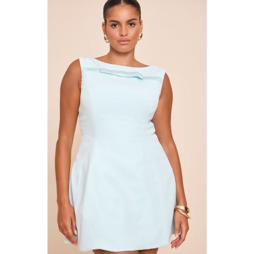 Robe de tailleur trapèze à noeud - PrettyLittleThing - Modalova