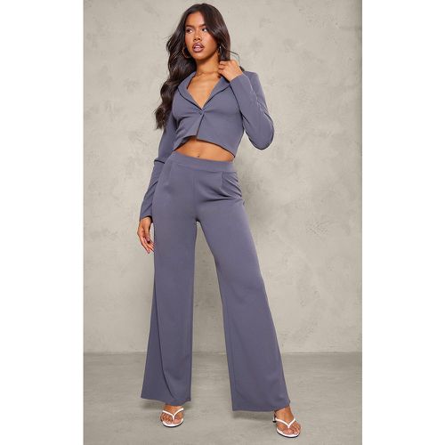 Pantalon large style tailleur doux - PrettyLittleThing - Modalova