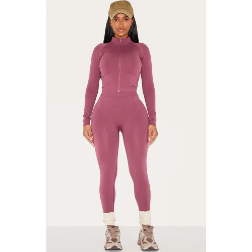 Shape Legging de sport sans coutures à taille haute et fronces derrière - PrettyLittleThing - Modalova