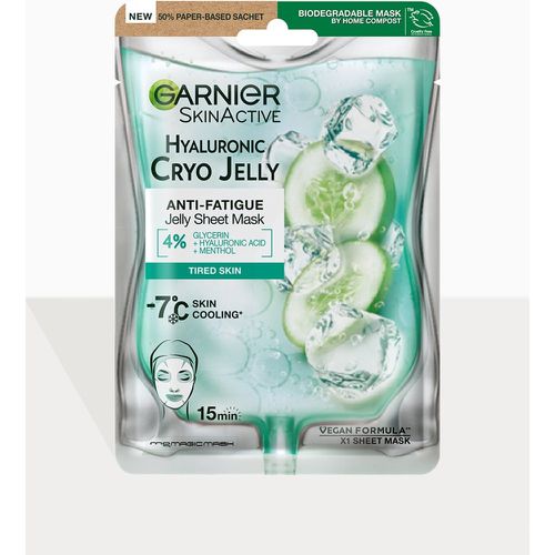 Garnier Masque anti-fatique Cryo Jelly à l'acide hyaluronique et au concombre glacé - PrettyLittleThing - Modalova