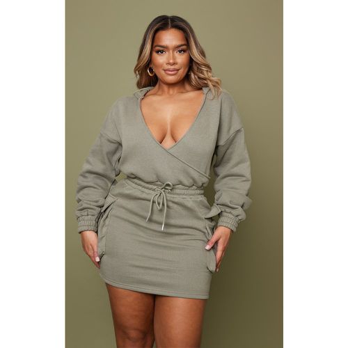 Shape Robe sweat cache-coeur style utilitaire à poches - PrettyLittleThing - Modalova