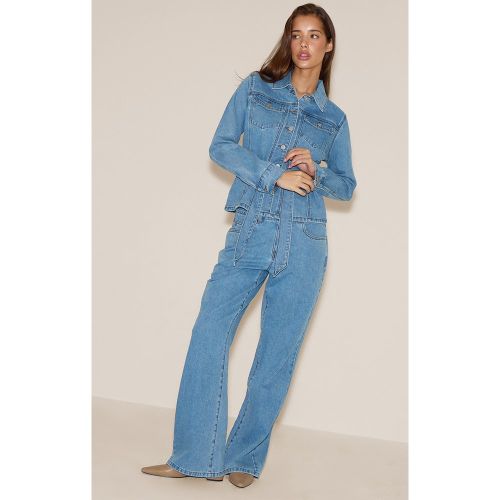 Jean flare à taille mi-haute - PrettyLittleThing - Modalova