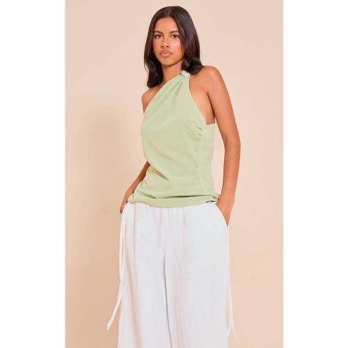 Petite Top imprimé à dos nu - PrettyLittleThing - Modalova
