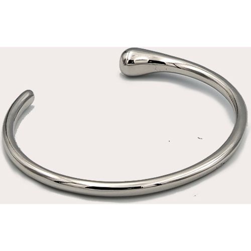 Bracelet jonc simple lisse incurvé - PrettyLittleThing - Modalova