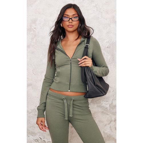 Veste de jogging ajustée - à zip, - PrettyLittleThing - Modalova