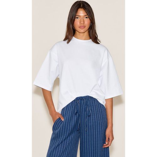 T-shirt oversize épaules carrées | Taille 38 - PrettyLittleThing - Modalova