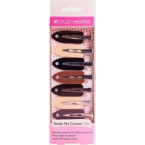 Brushworks Lot de 8 barrettes nude - PrettyLittleThing - Modalova