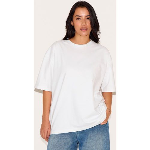 Plus T-shirt oversize en coton deluxe - PrettyLittleThing - Modalova