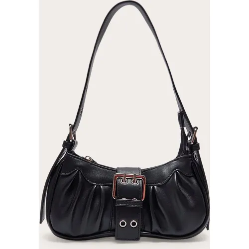 Sac à main en PU à oeillets et boucles - PrettyLittleThing - Modalova