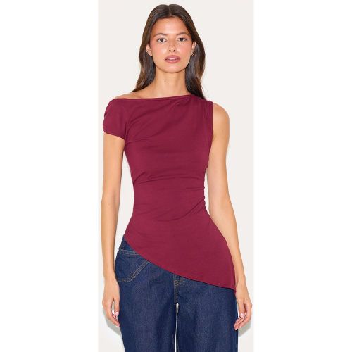 Top très long à épaules asymétriques - PrettyLittleThing - Modalova