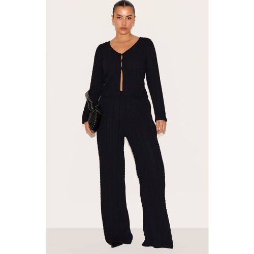 Plus Pantalon large texturé - PrettyLittleThing - Modalova