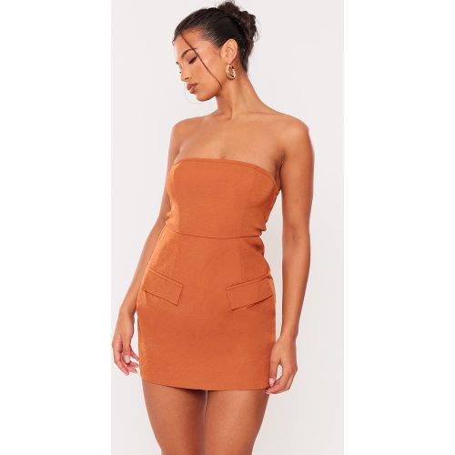 Mini robe bustier de tailleur à détail poches - PrettyLittleThing - Modalova