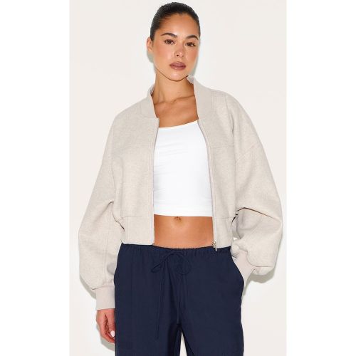Veste bomber courte à manches froncées - PrettyLittleThing - Modalova