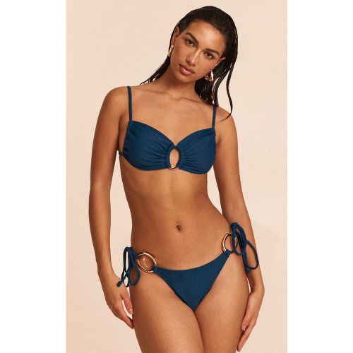 Haut de maillot de bain à empiècement anneau - PrettyLittleThing - Modalova