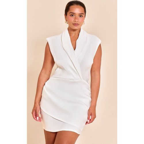 Shape Mini robe cache-coeur tissée stretch à décolleté - PrettyLittleThing - Modalova