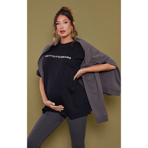 Maternité T-shirt de grossesse oversize à slogan Prettylittlemama - PrettyLittleThing - Modalova