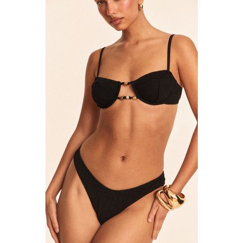 Bas de maillot de bain tanga texturé - PrettyLittleThing - Modalova