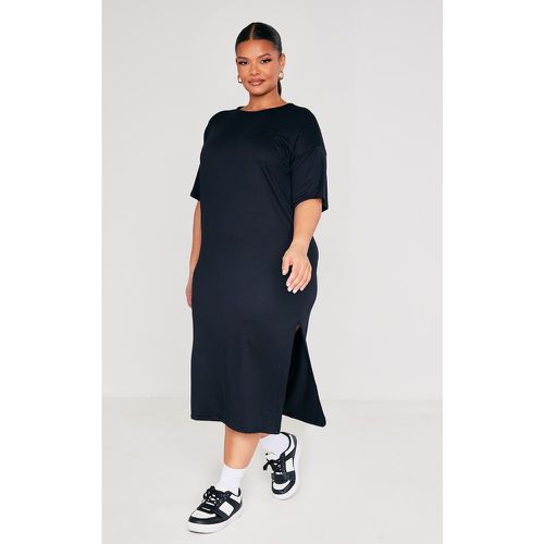 Plus Robe T-shirt mi-longue oversize - PrettyLittleThing - Modalova