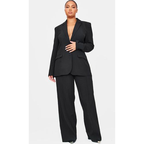 Plus Pantalon droit tissé deluxe à pinces - PrettyLittleThing - Modalova