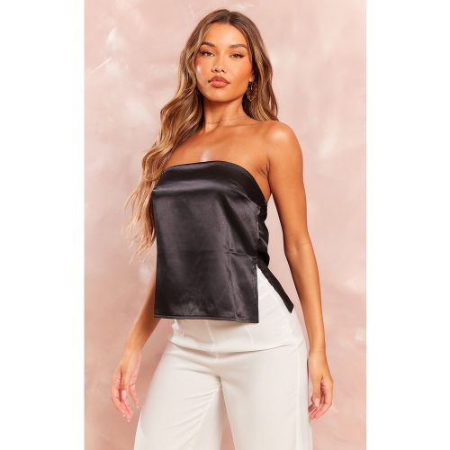 Top-bustier fendu satiné - PrettyLittleThing - Modalova
