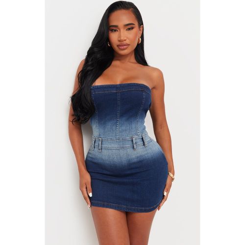 Shape Robe bustier en jean - PrettyLittleThing - Modalova