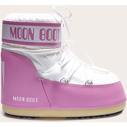 MOON BOOT Bottes basses et blanches Icon - PrettyLittleThing - Modalova