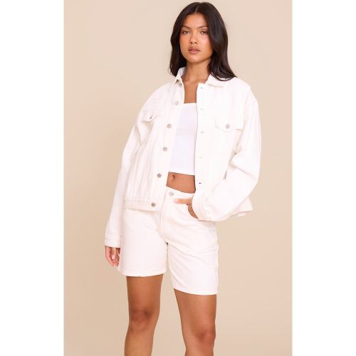 Veste oversize classique en jean - PrettyLittleThing - Modalova