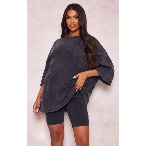 Maternité Tee-shirt de grossesse oversize en coton - PrettyLittleThing - Modalova